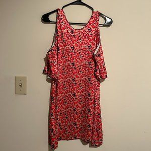 Cold Shoulder Boutique Dress